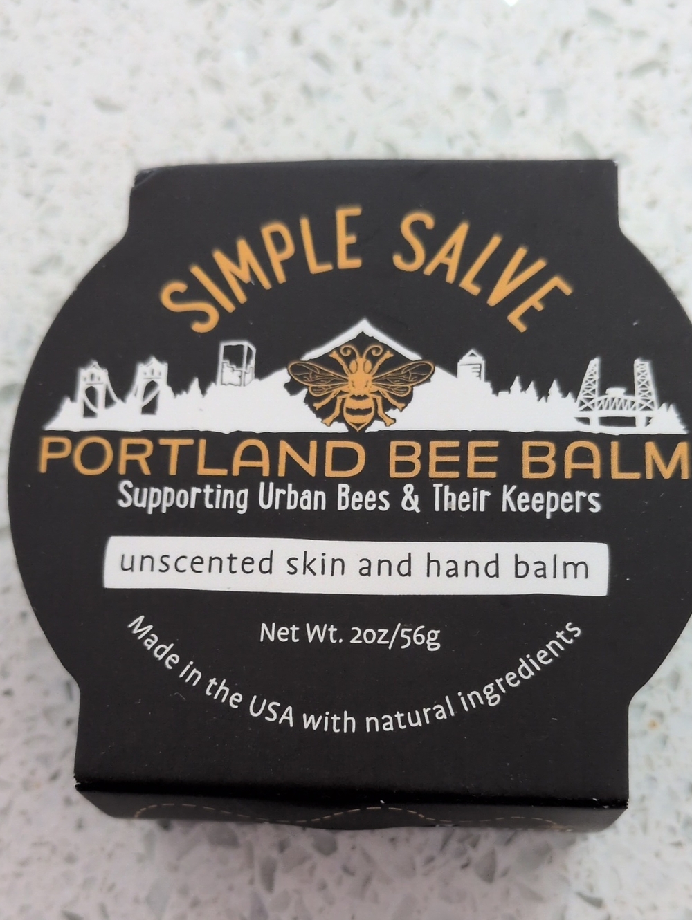 Simple Salve Unscented Skin & Hand Balm - Portland Bee Balm